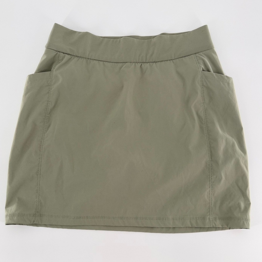 COLUMBIA Sportswear Womens Anytime Casual Skort Sage Green Hiking Skirt Medium
